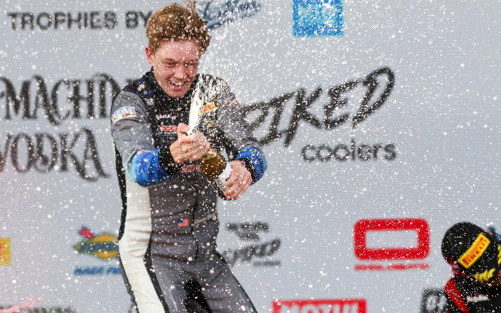 Connor Zilisch Once Again Drives from Last to First to Win on Street Course, Earns Victory in Big Machine Music City Grand Prix